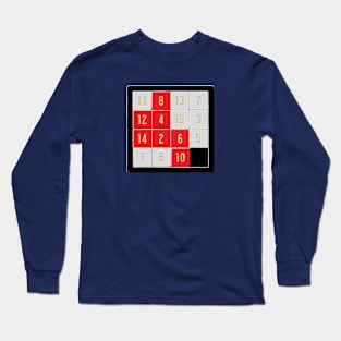 Slide Puzzle (jumbled) Long Sleeve T-Shirt